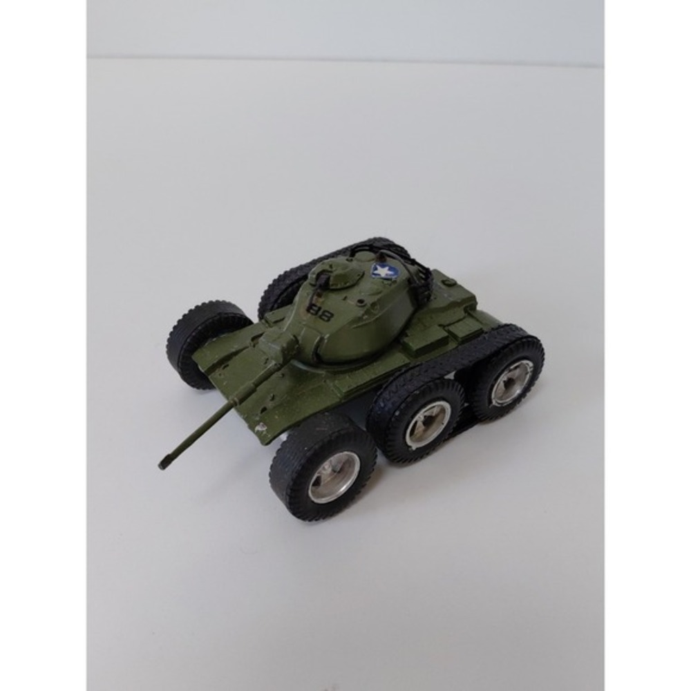 Zylmex  3.4" american monitor tank VINTAGE Toy Diecast Hong Kong T501 Rare‎